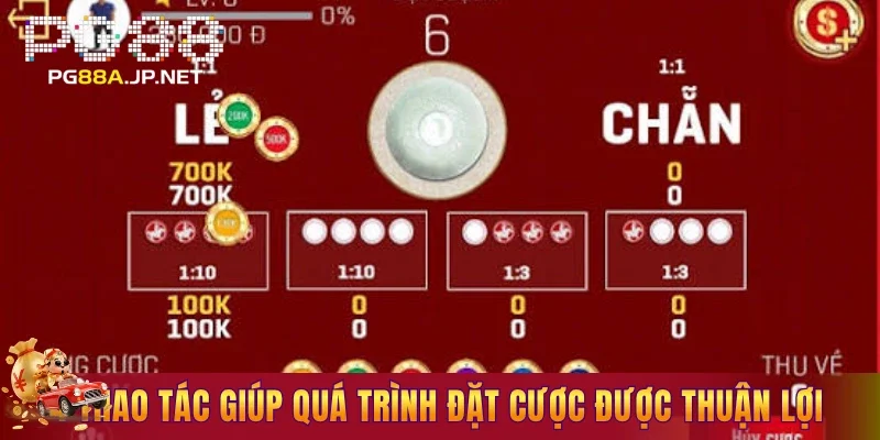4 thao tác giúp quá trình đặt cược được thuận lợi
